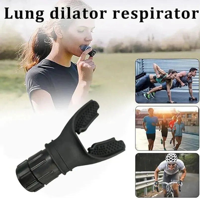 Portable Breathing Device - Adjustable Resistance Breathing Trainer for Enhanced Lung Capacity & Endurance