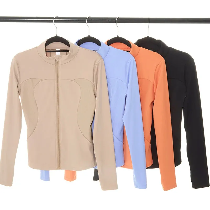 Premium for less Custom Blazer Sleeve Women's Friendly service Long Logo Yoga
