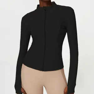 Premium for less Custom Blazer Sleeve Women's Friendly service Long Logo Yoga