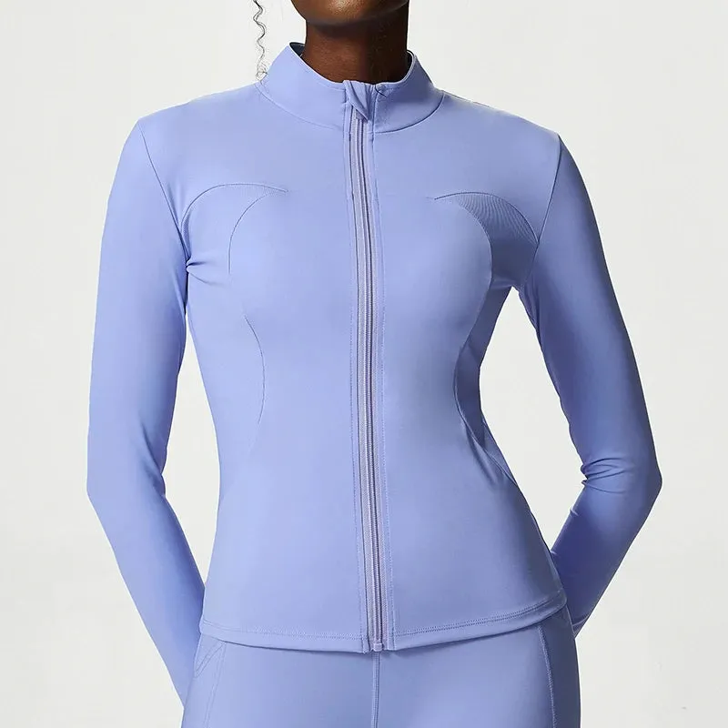 Premium for less Custom Blazer Sleeve Women's Friendly service Long Logo Yoga
