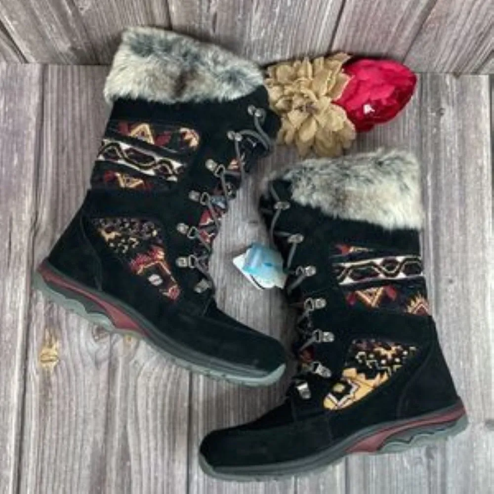 PROPÉT Peri Black Water Resistant Cold Weather Boots 10.5X(2E)