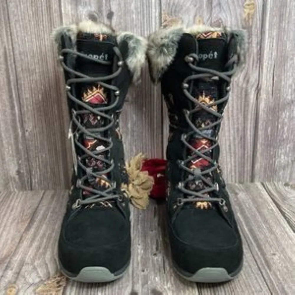 PROPÉT Peri Black Water Resistant Cold Weather Boots 10.5X(2E)