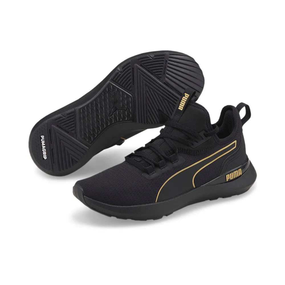 .PURE XT WOMEN'S TRAINING SHOES Black/Gold (195328 07) - GOD - R1L5