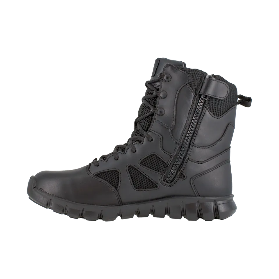 Reebok RB8806 Men's Sublite Cushion Waterproof Side Zip Tactical Boot