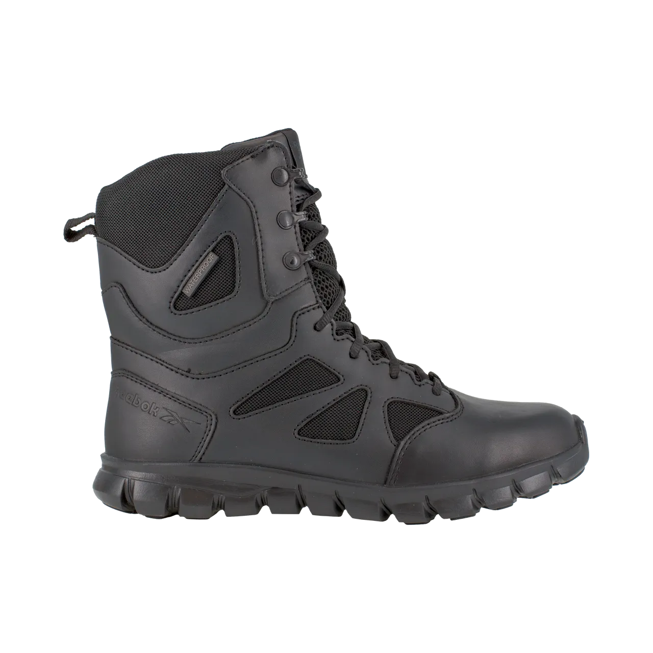 Reebok RB8806 Men's Sublite Cushion Waterproof Side Zip Tactical Boot