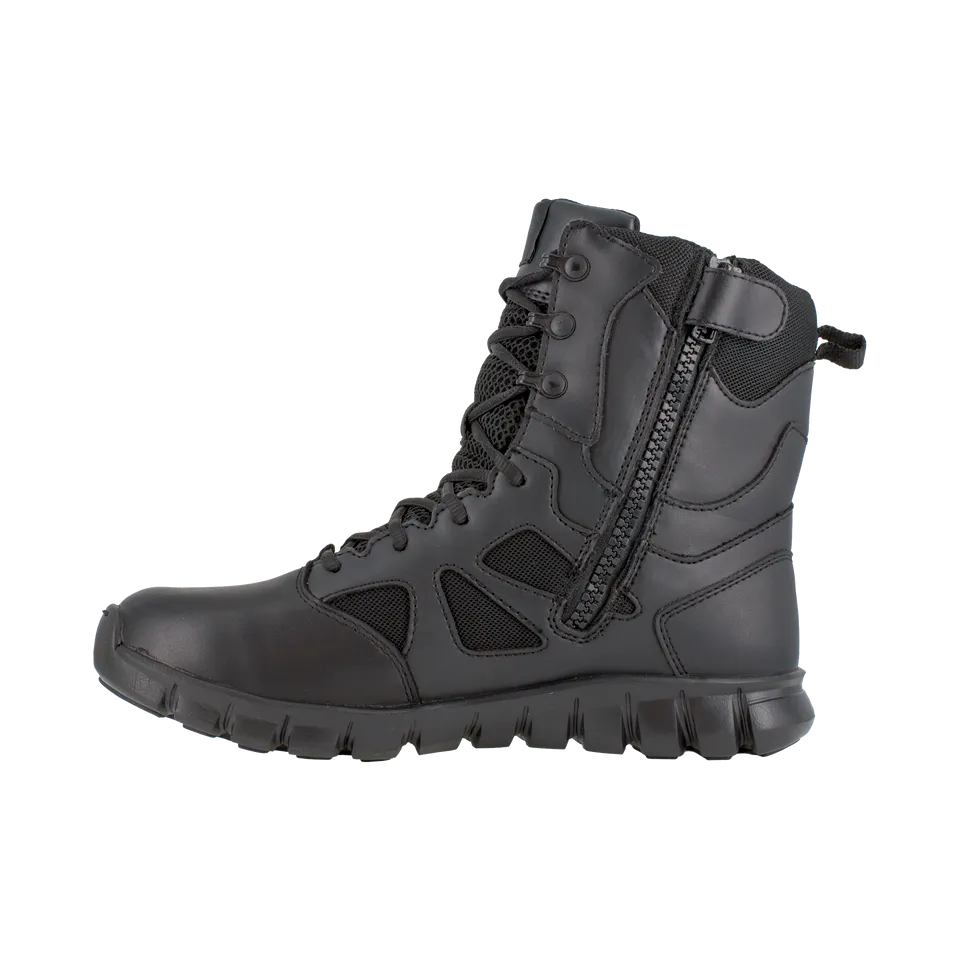 Reebok RB8806 Men's Sublite Cushion Waterproof Side Zip Tactical Boot