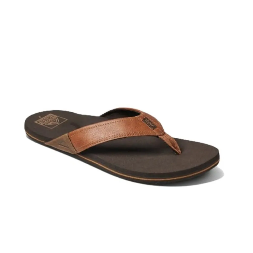 Reef Men's Newport Tan Brown Flipflop Sandal