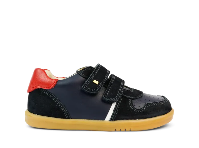Riley Navy   Red Sneakers