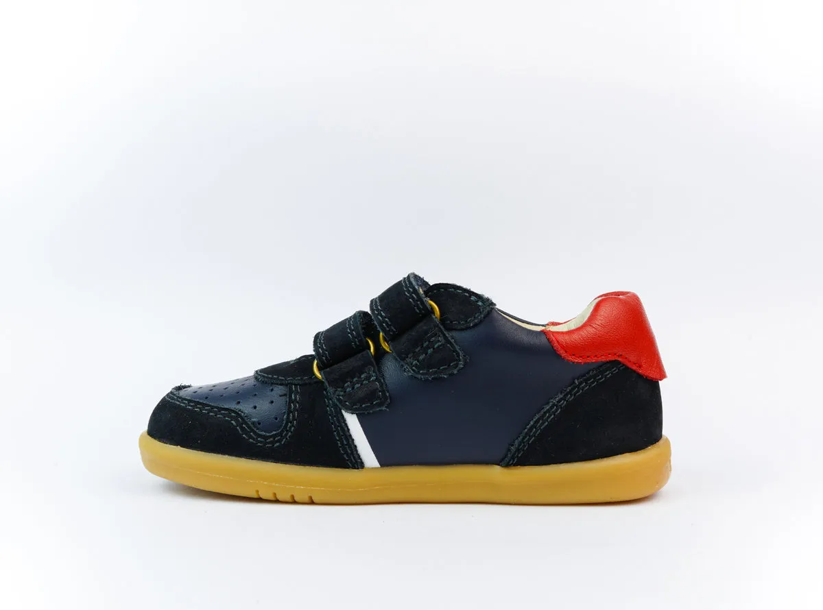 Riley Navy   Red Sneakers