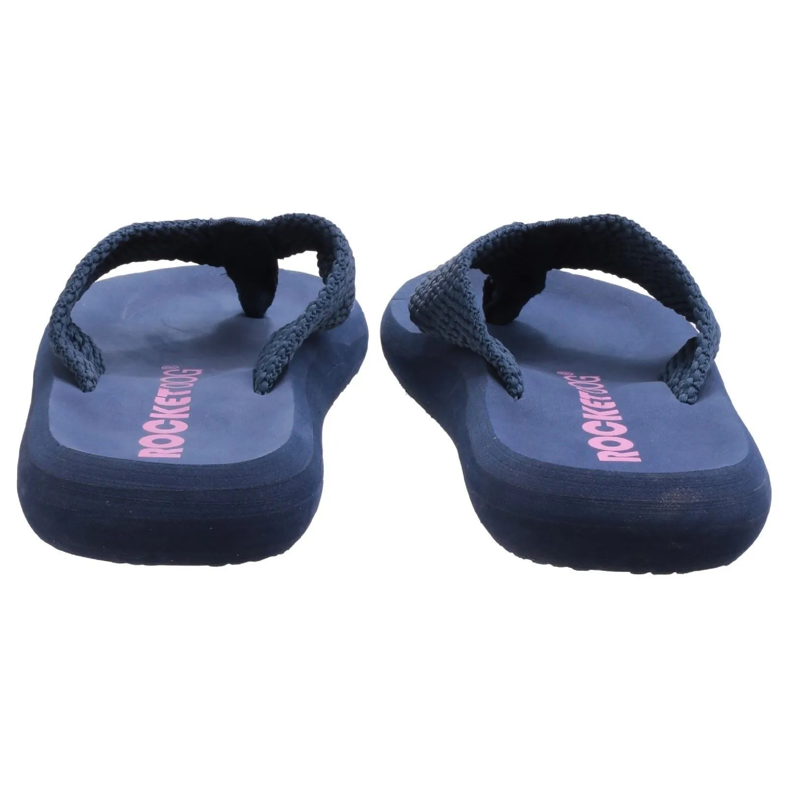 Rocket Dog Women's Sunset Webbing Flip Flop in Navy
