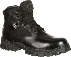 ROCKY Alpha Force Waterproof Public Service Boot, Black, Size 3.5(ME)