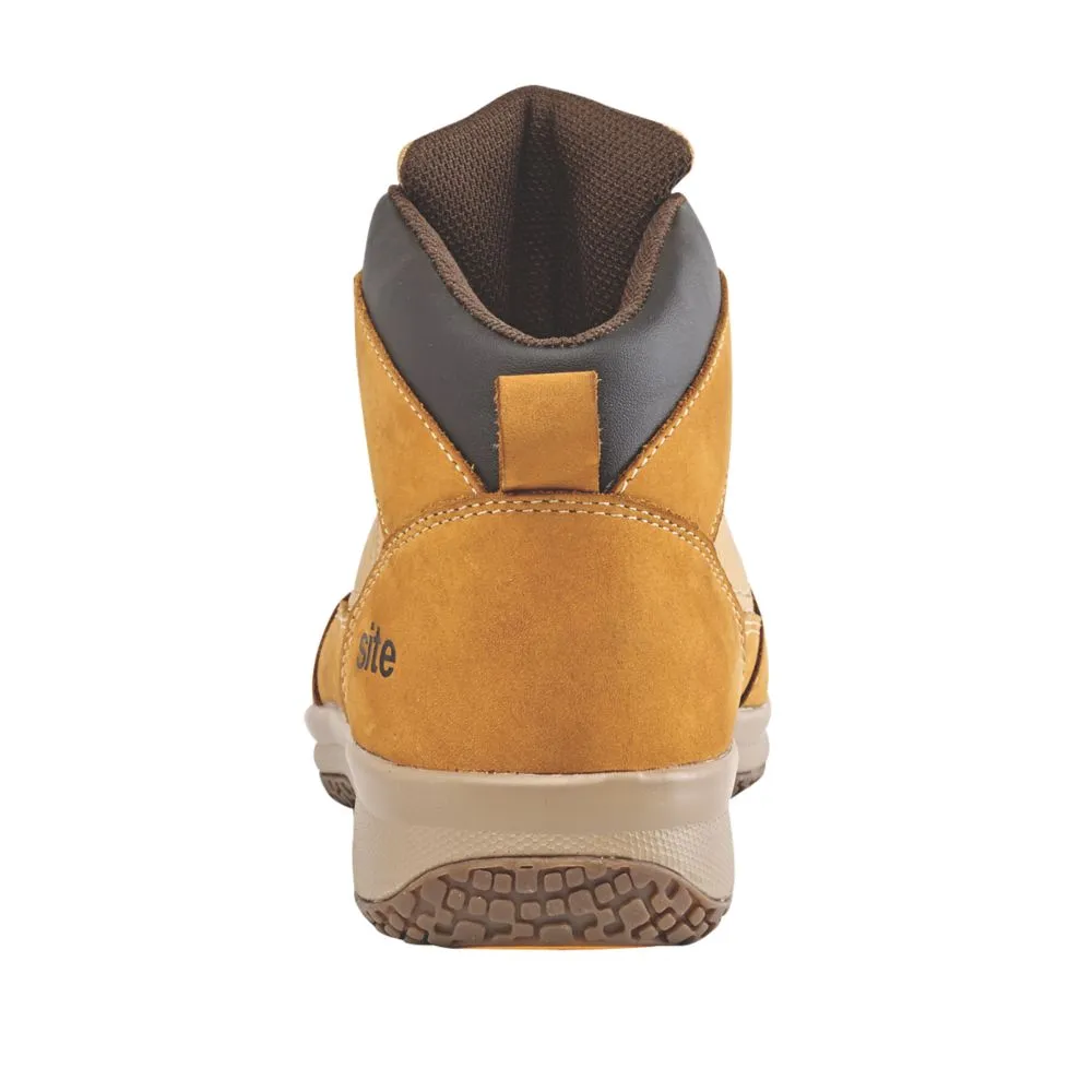 Site Sandstone Safety Trainer Boots