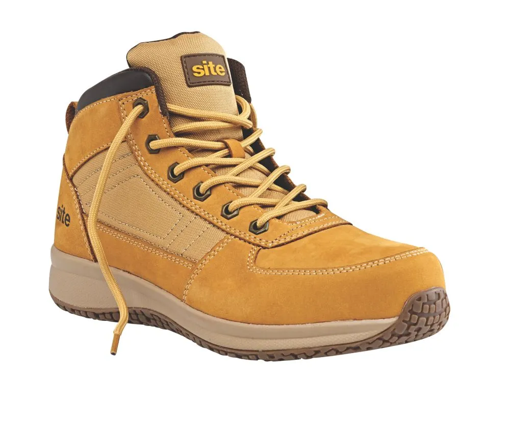 Site Sandstone Safety Trainer Boots