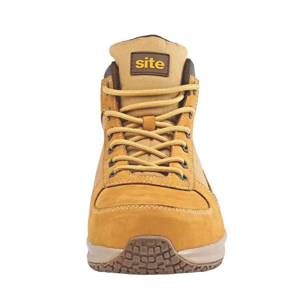 Site Sandstone Safety Trainer Boots