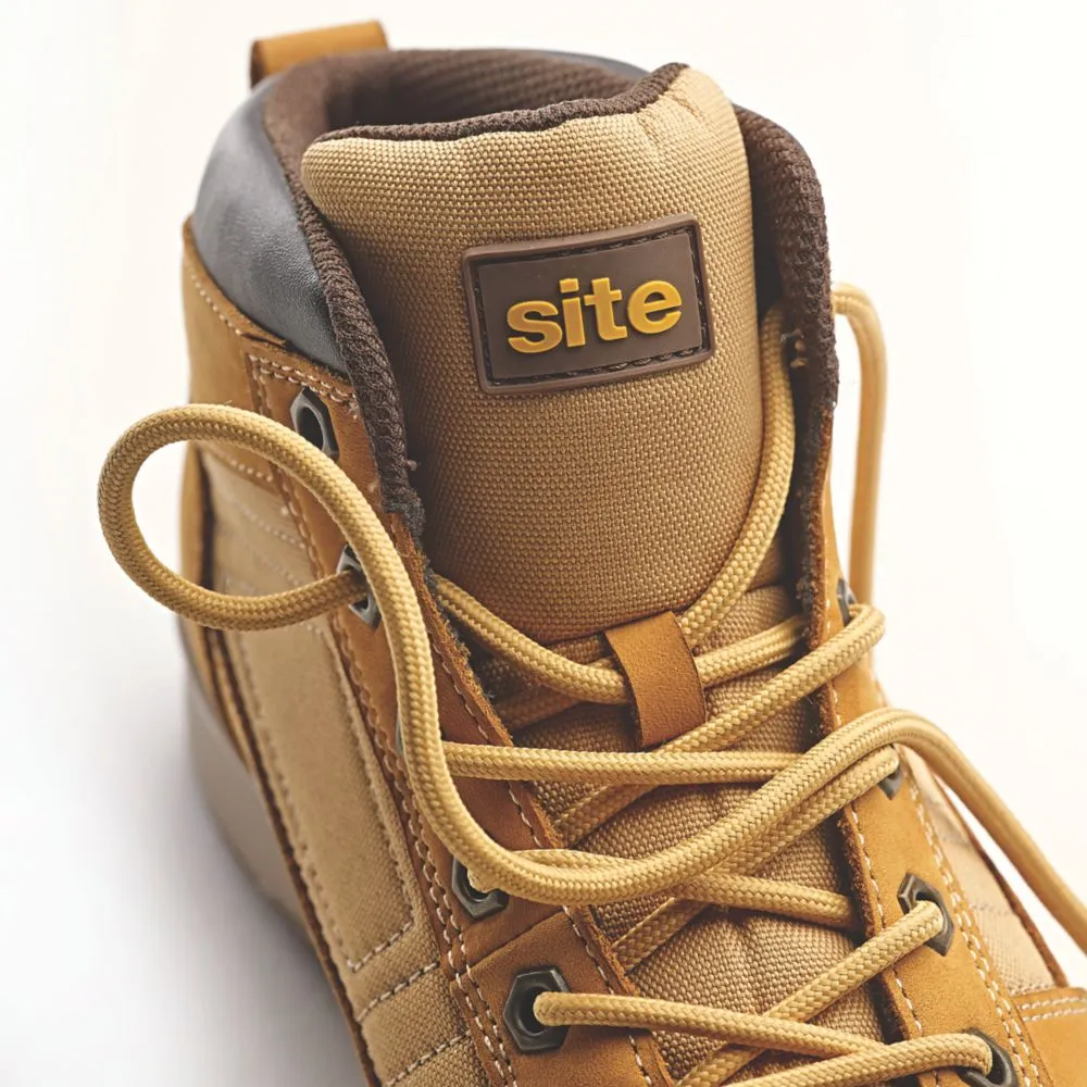 Site Sandstone Safety Trainer Boots