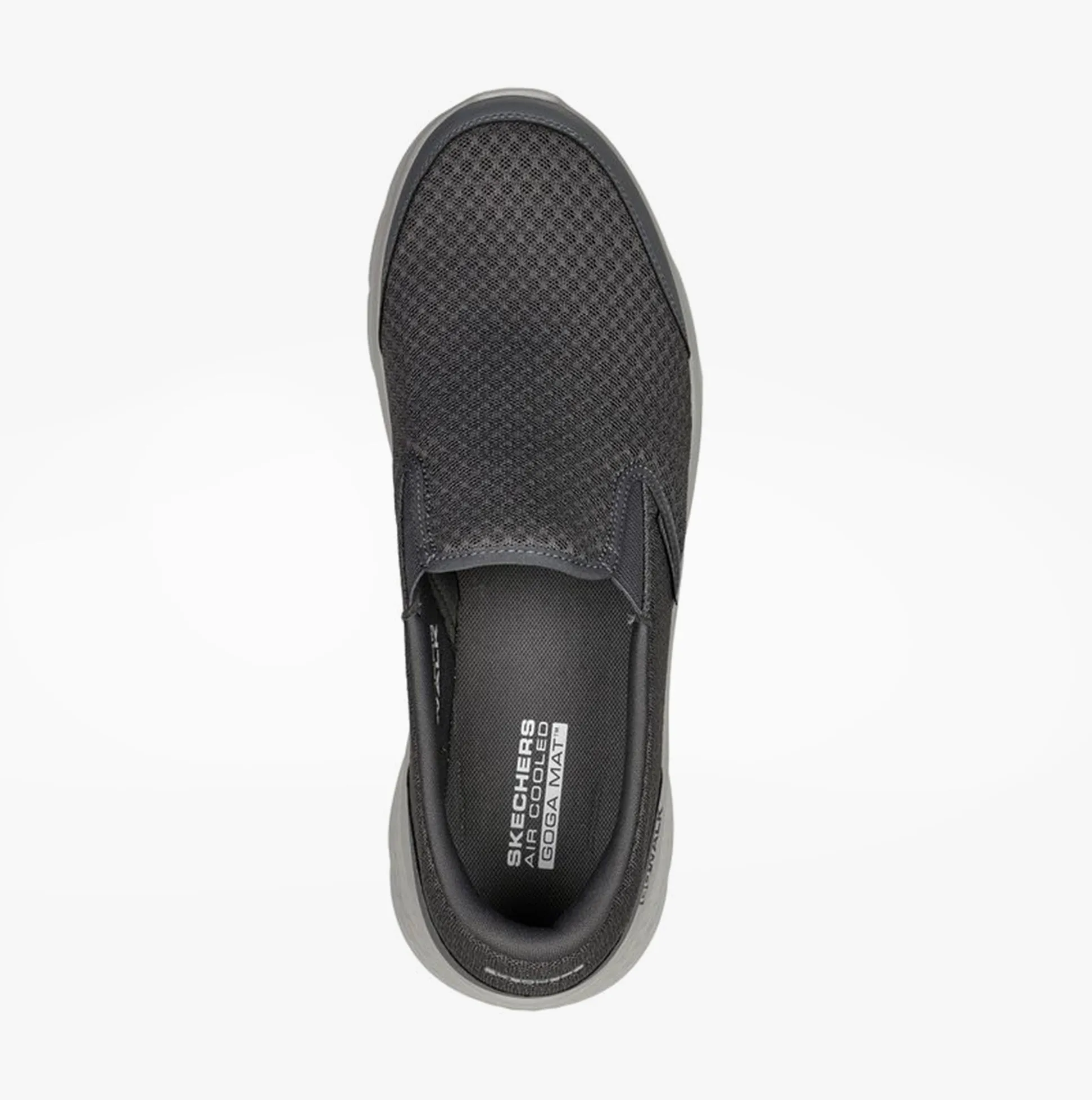 Skechers 216485/GRY GO WALK FLEX-REQUEST Mens Slip On Shoes Grey