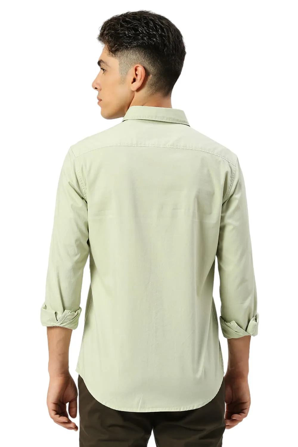 Slim Fit Cotton Oxford Shirt