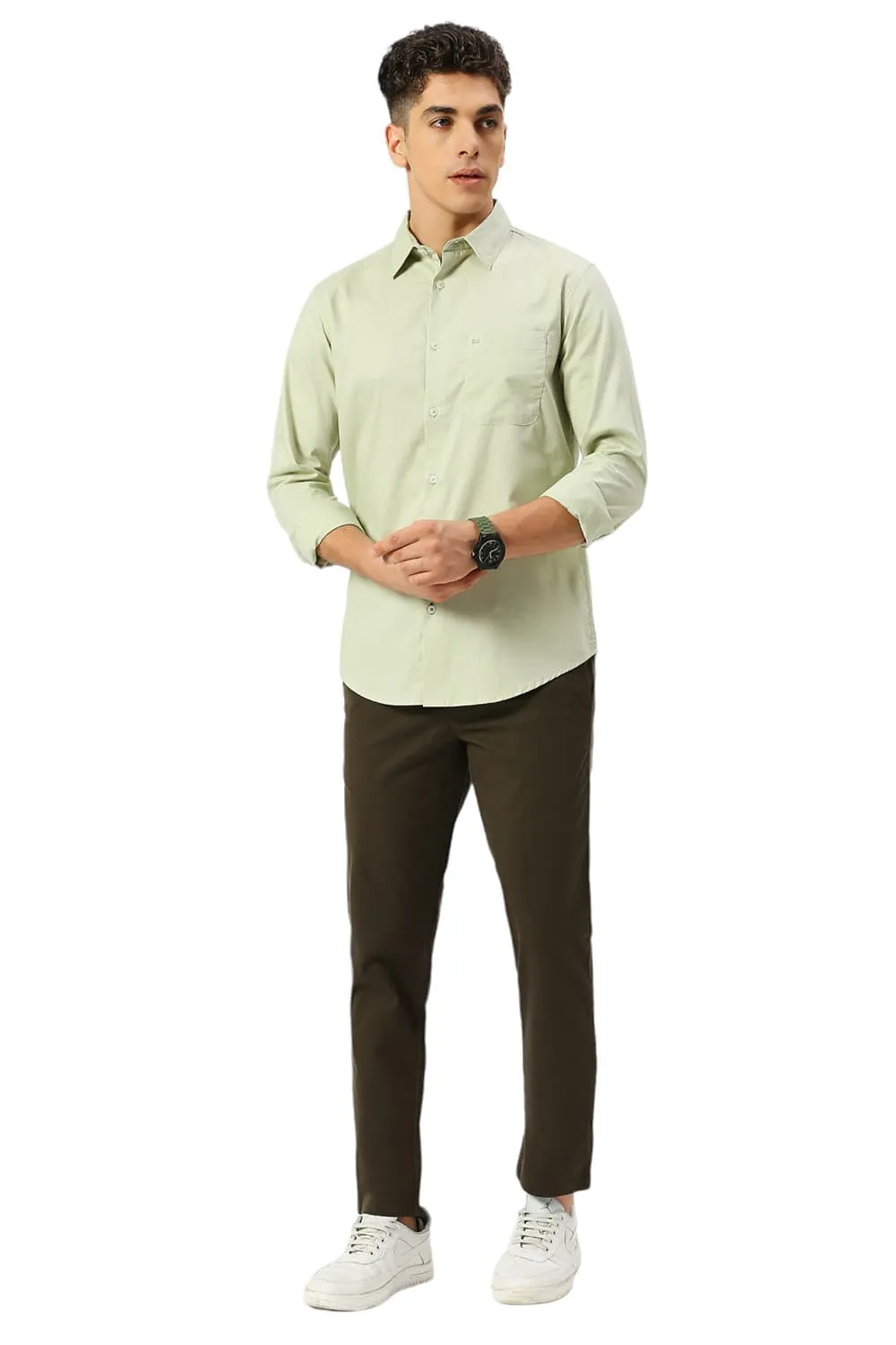 Slim Fit Cotton Oxford Shirt