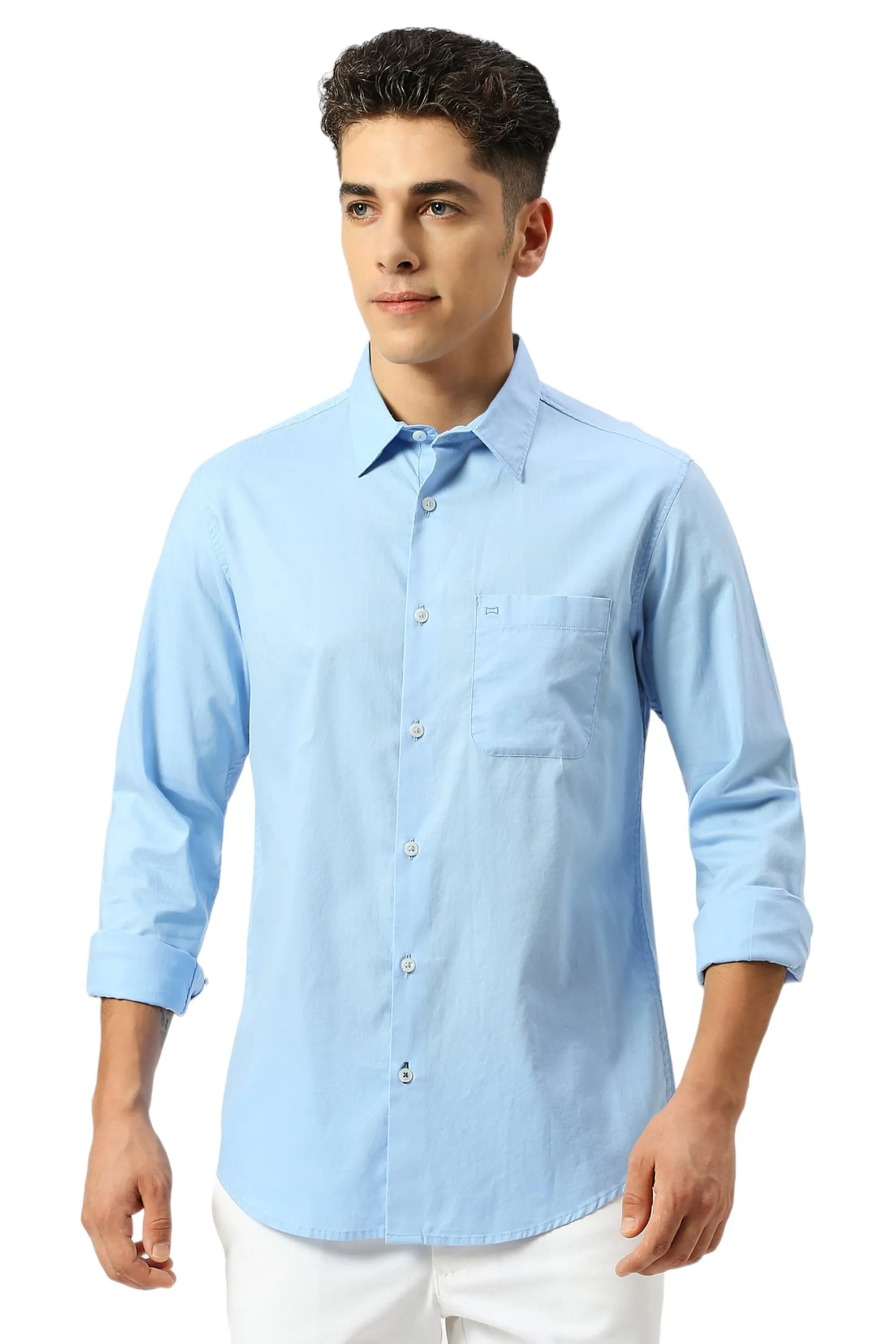 Slim Fit Cotton Oxford Shirt
