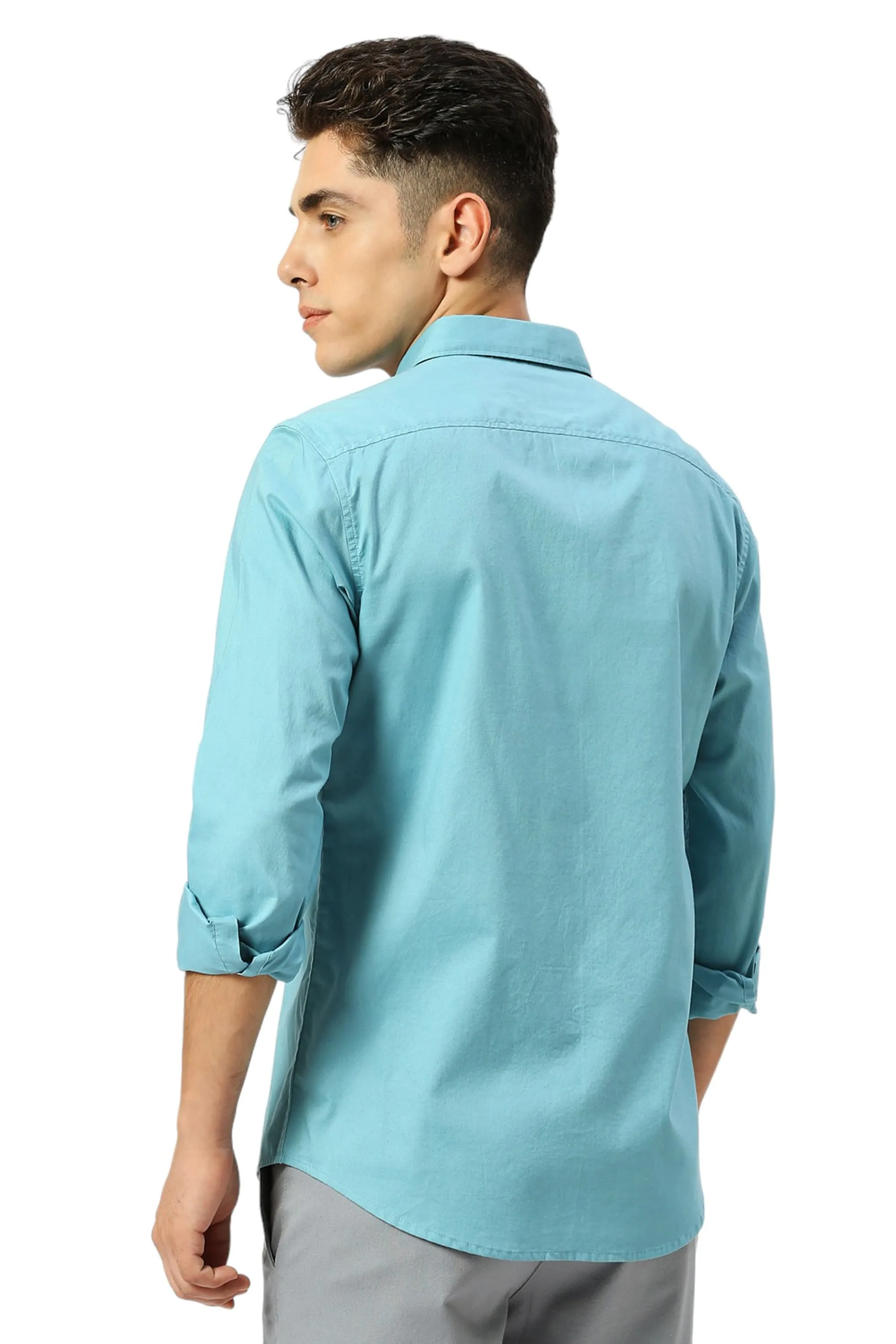 Slim Fit Cotton Oxford Shirt