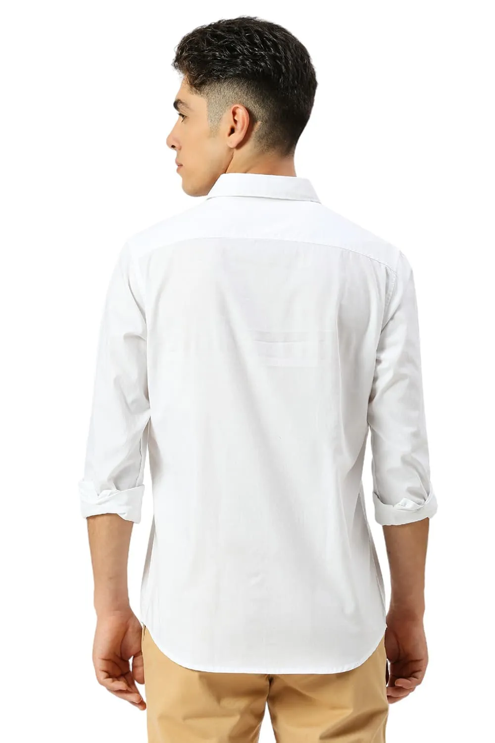 Slim Fit Cotton Oxford Shirt