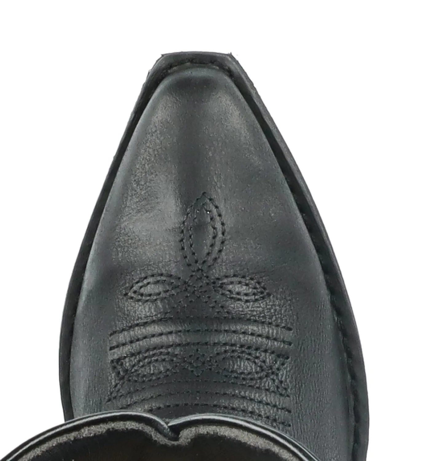 Smoky Mountain Boots Kids Girls Sierra Black Leather Cowboy Boots