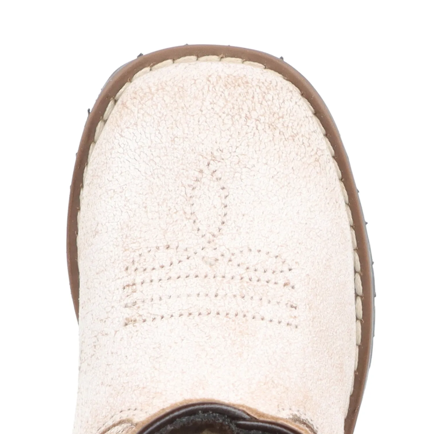 Smoky Mountain Boots Toddler Unisex Autry Antique White Leather Cowboy Boots
