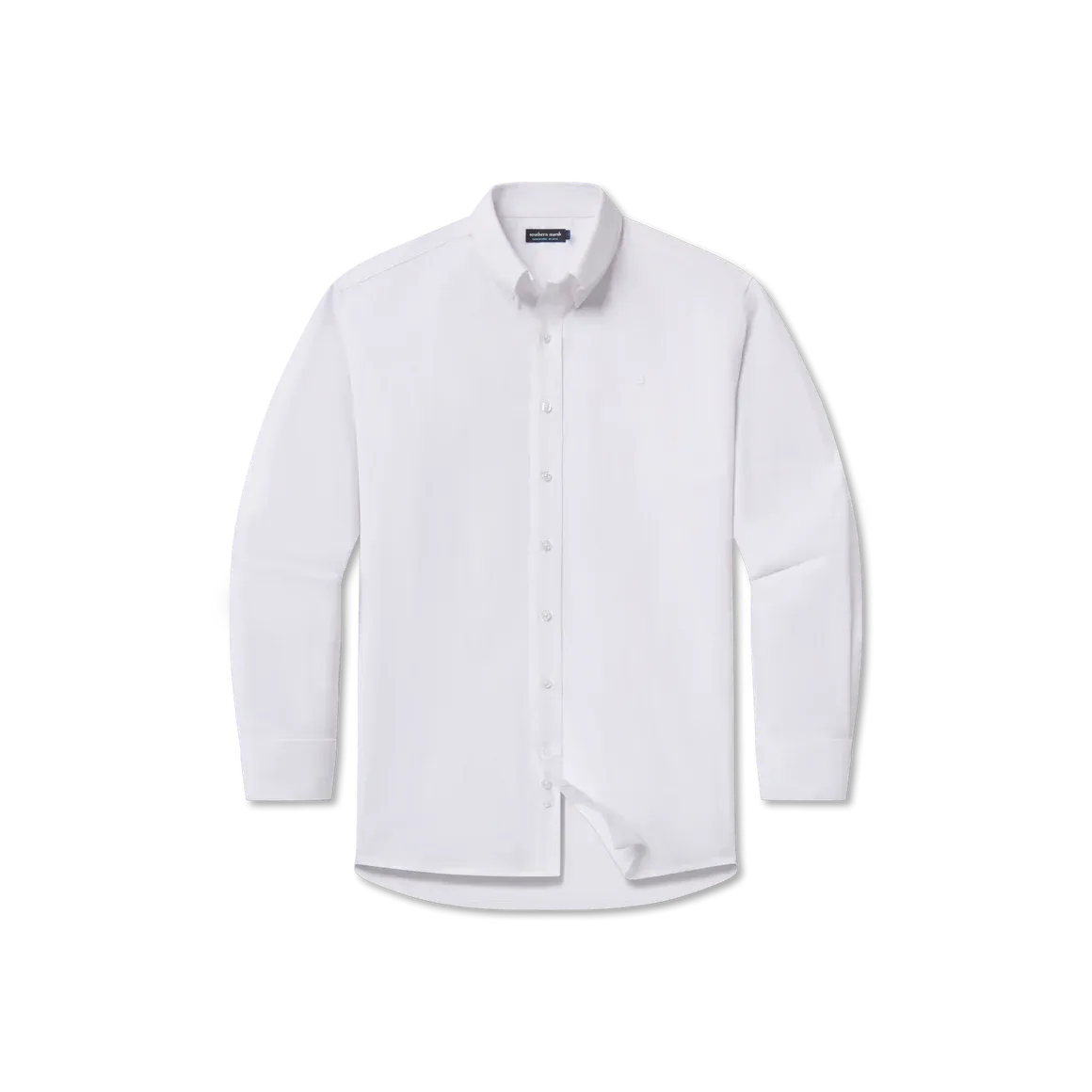 Southern Marsh Classic Oxford Dress Shirt White