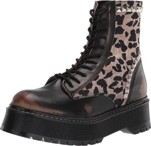 Steve Madden Women's Avenger Fashion Boot, Leopard Multi, 7