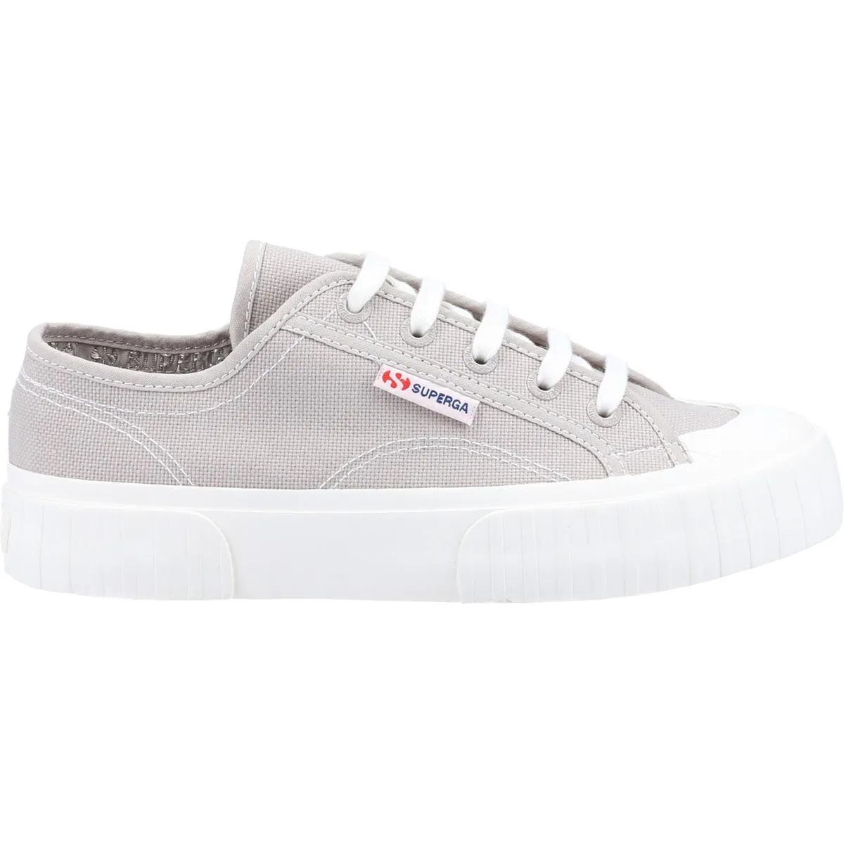 Superga 2630 Stripe Trainer Grey Colomba
