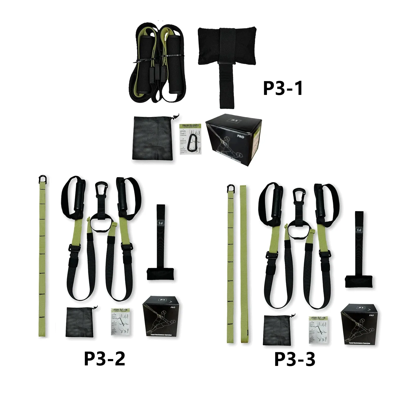 Suspension Trainer System Hanging Training Strap Home Gym Equipment or Outdoor Workout Adjustble Yoga Belt Wall Mount Band