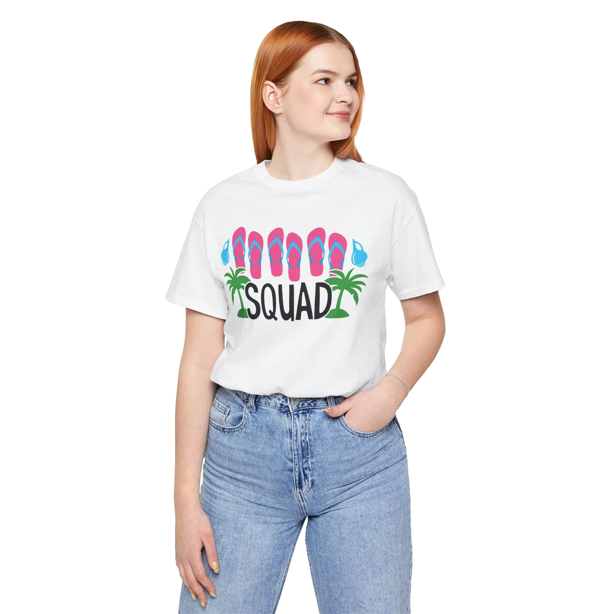 Tropical Squad Short Sleeve Tee - Perfect for Summer Fun