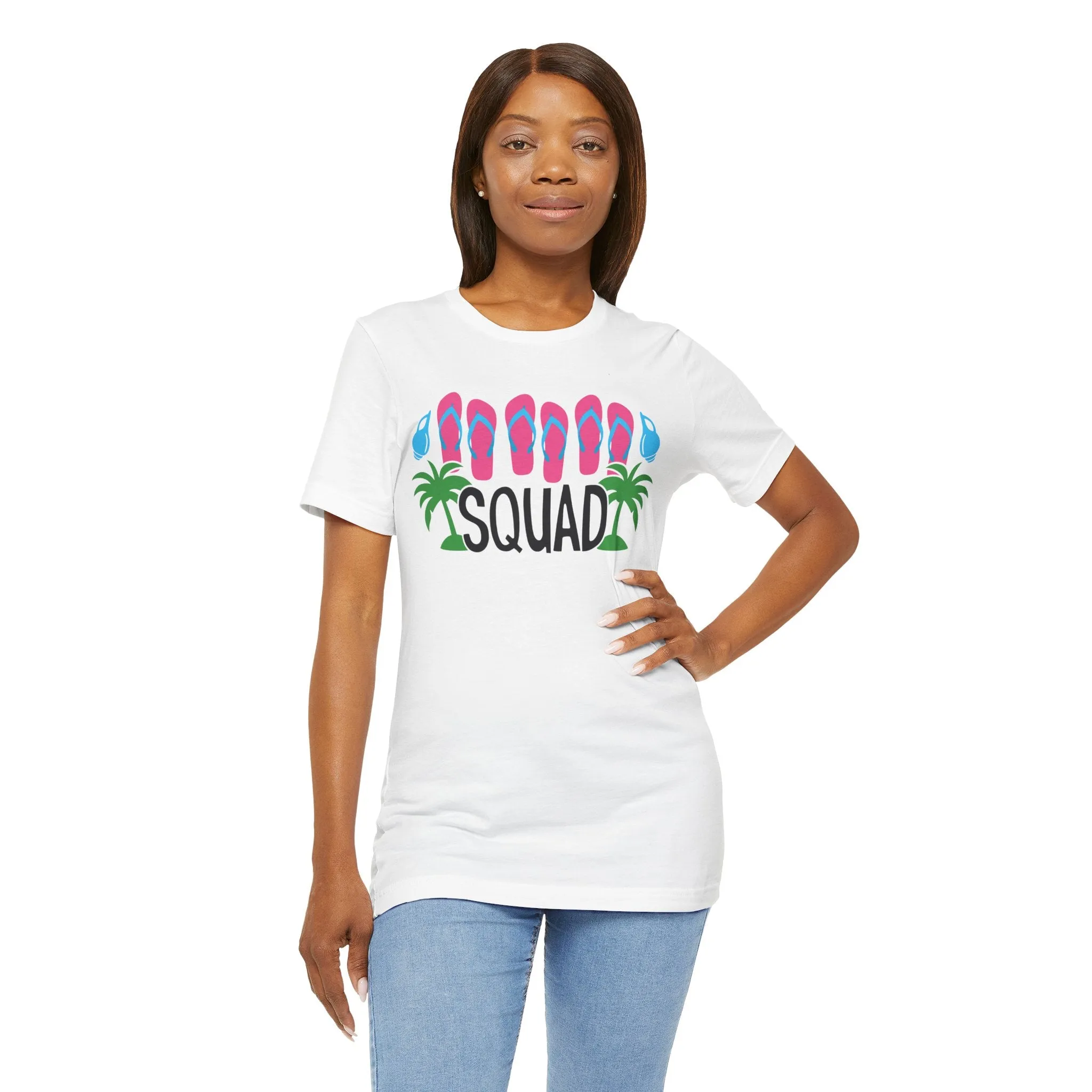 Tropical Squad Short Sleeve Tee - Perfect for Summer Fun