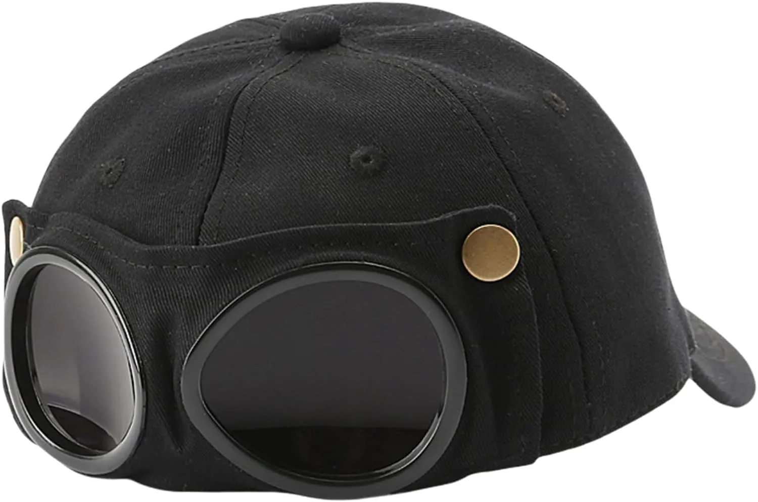 Unisex Aviator Hat Summer Glasses Peaked Cap Sunglasses Baseball Cap Beach Travel Hip Hop Hat for Women Men