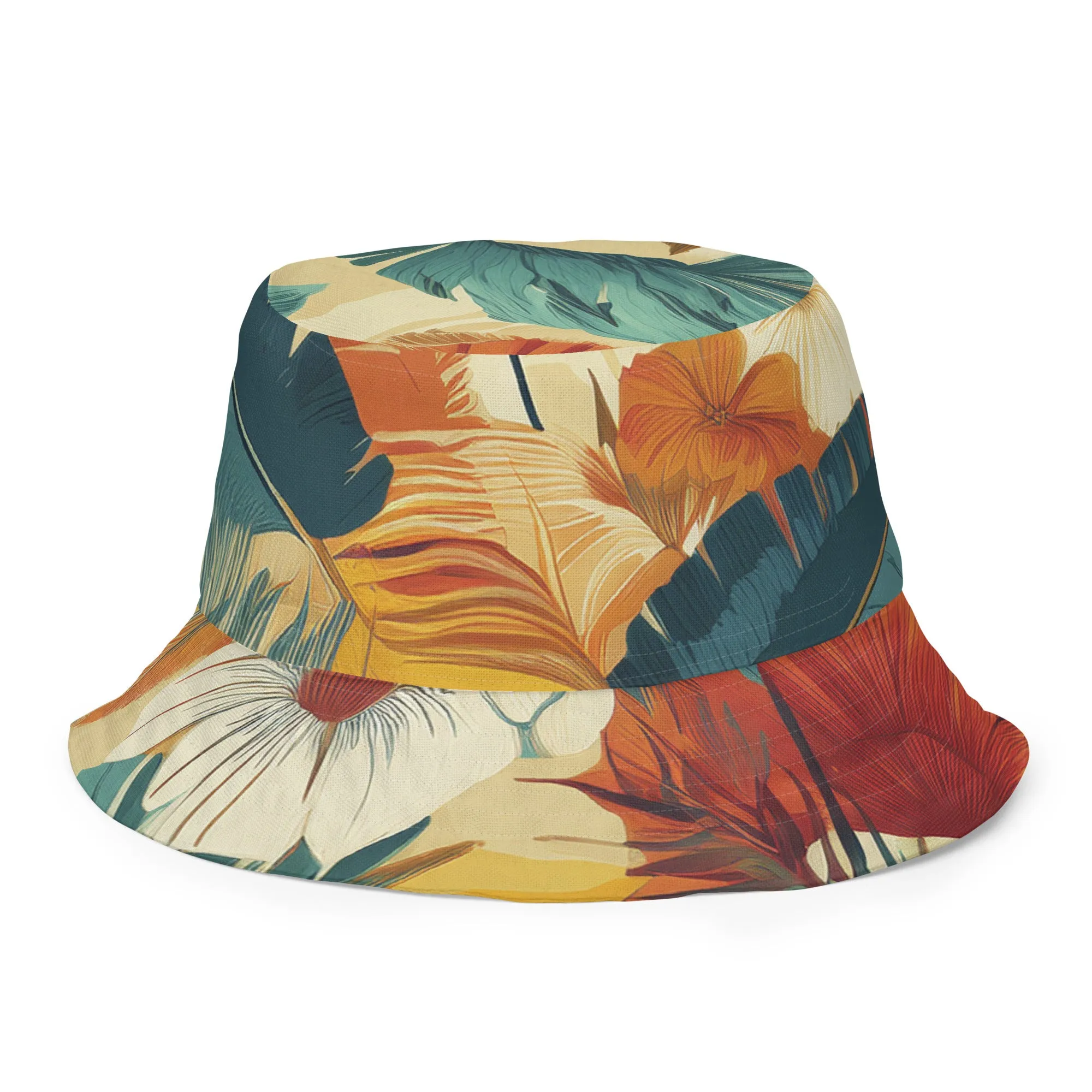 Vintage lines - Reversible bucket hat