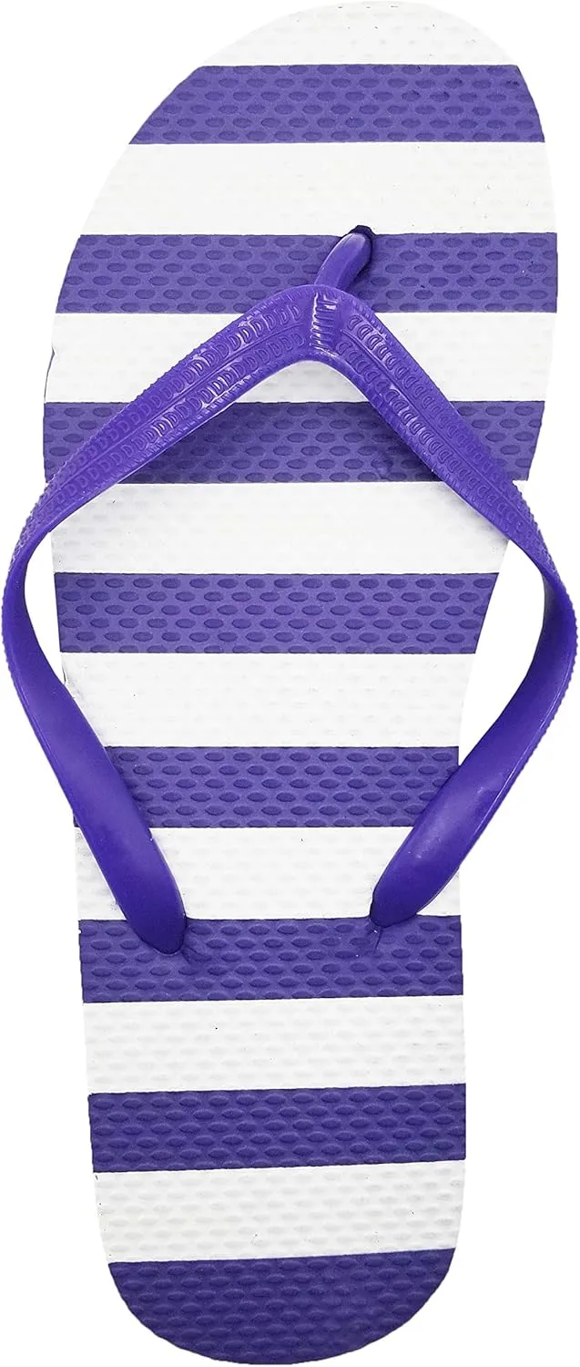 Wholesale Flip Flops, 96 Pairs Case, Men Women Kids, Wedding, Beach, Pool Party, Bulk Pack Slippers
